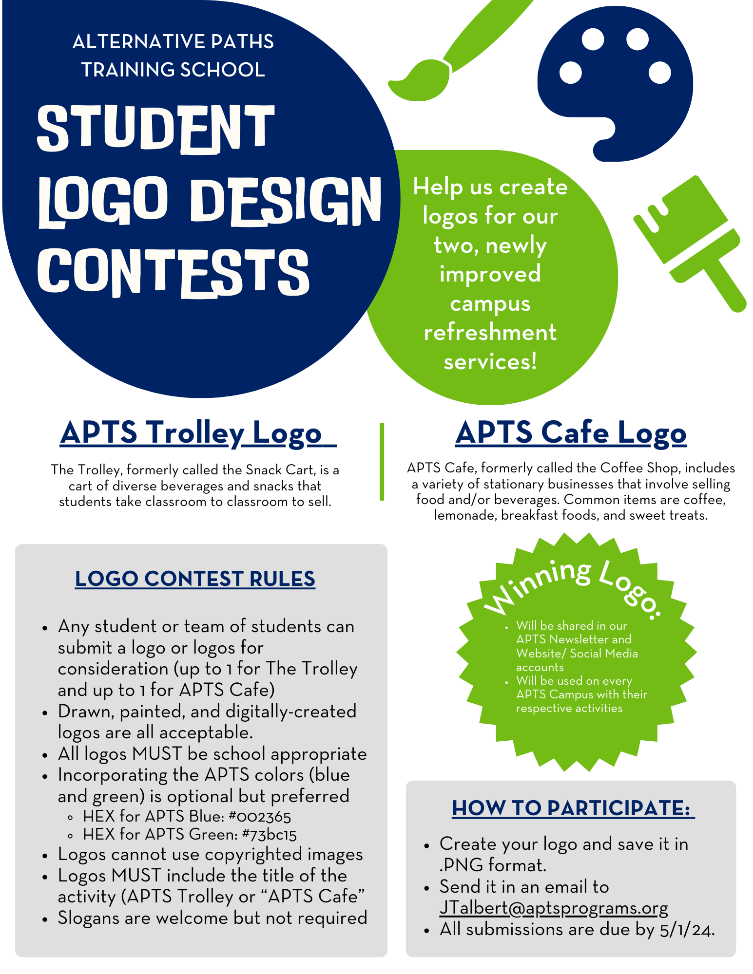 Logo Design contest flyer